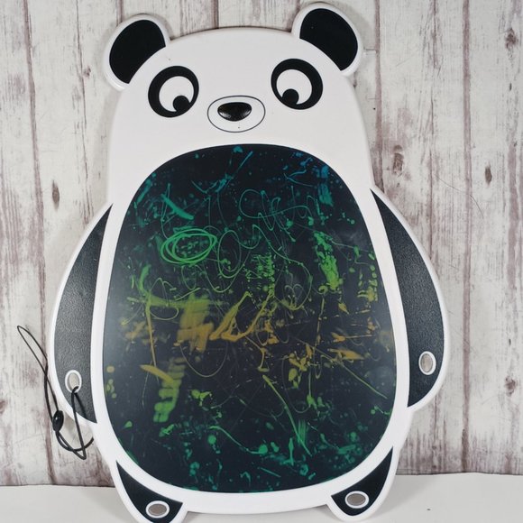Hion Panda Colorful LCD Doodle Board Scribble Pad Writing Tablet 9.5" Works - Picture 2 of 8